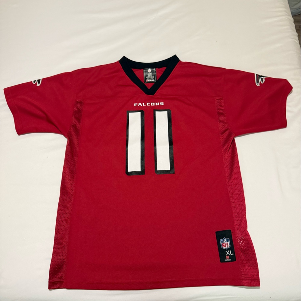 NFL Kids Red Falcons Jersey- Jones